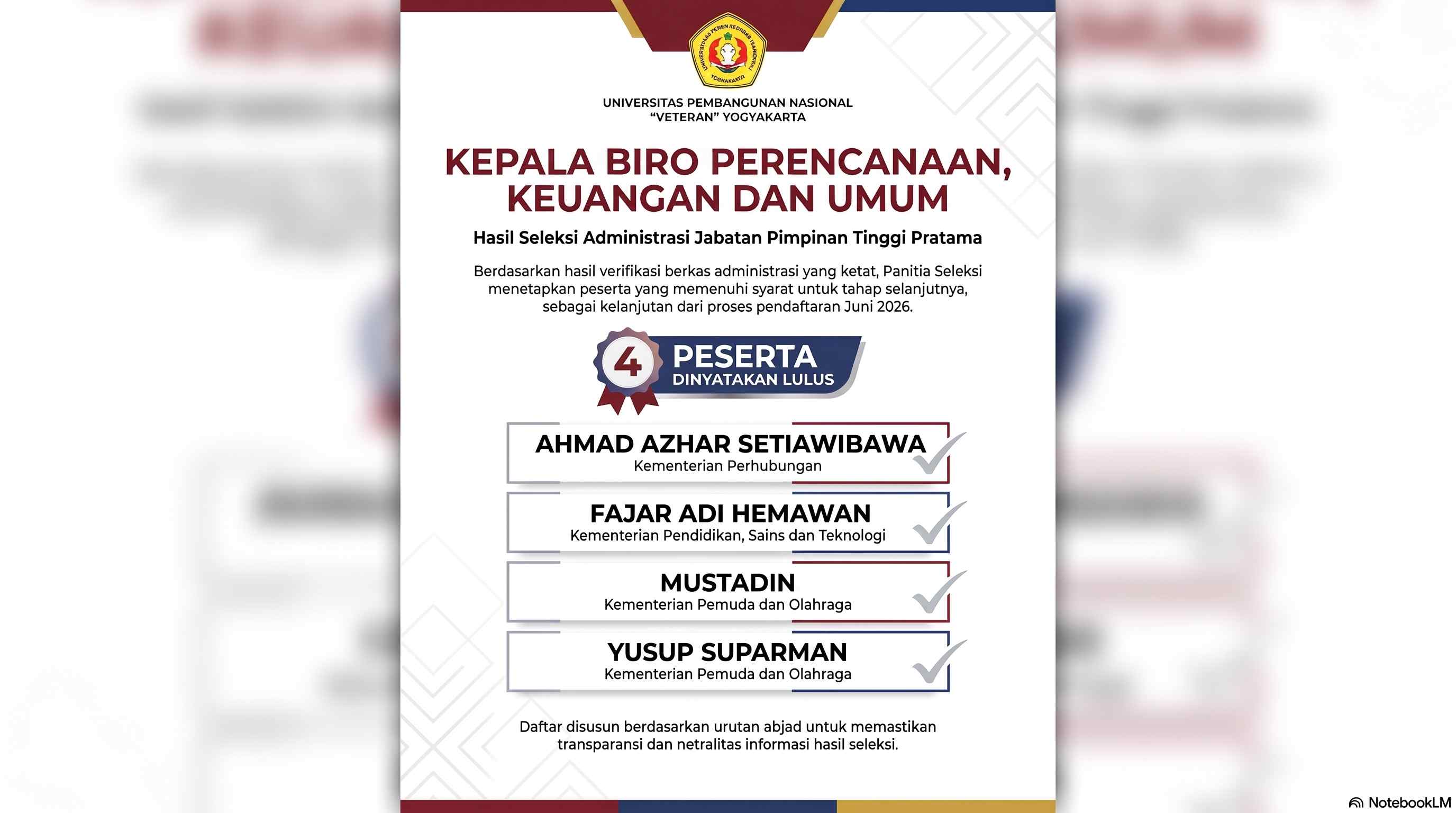 UPN VETERAN Yogyakarta